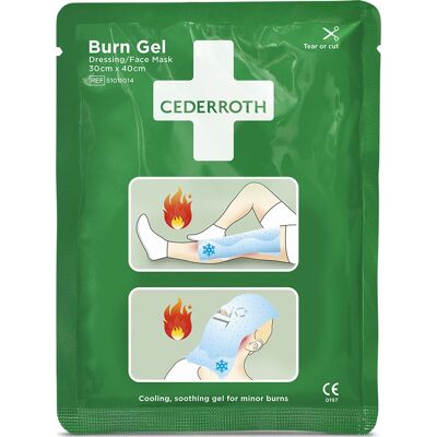 Orkla Wound Care Cederroth Burn Gel Dressing - Ansigtsmaske 30 x 40 cm Orkla Wound Care Cederroth Burn Gel Dressing - Ansigtsmaske 30 x 40 cm