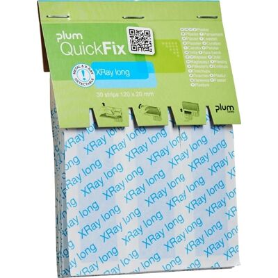 Plum Quickfix Xray Long Plaster Refill 30 Stk. Plum Quickfix Xray Long Plaster Refill 30 Stk.