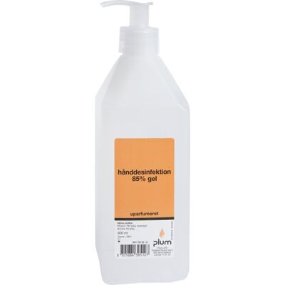 Plum Hånddesinfektion 85% Gel Pumpe 600 Ml Plum Hånddesinfektion 85% Gel Pumpe 600 Ml