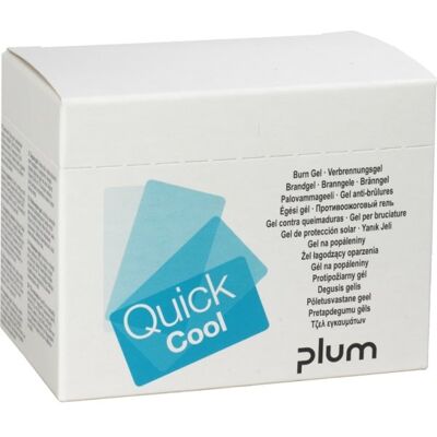 Plum - 5150CH - 18 poser - te-træ olie - forbrændingsgel Plum - 5150CH - 18 poser - te-træ olie - forbrændingsgel