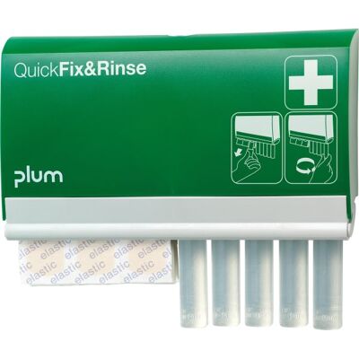 Plum Quick Fix&rinse; Dispenser Øjenskyl/plaster Plum Quick Fix&rinse; Dispenser Øjenskyl/plaster