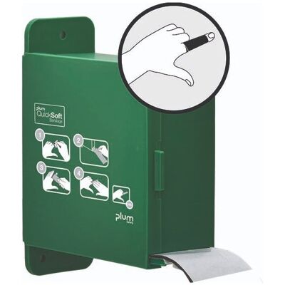 Plum Quicksoft Dispenser Inkl 1 Sort Bandage Refil Plum Quicksoft Dispenser Inkl 1 Sort Bandage Refil