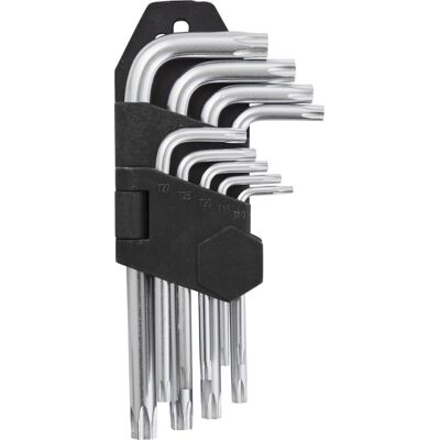Probuilder Stiftnøglesæt Torx 9 Stk. Probuilder Stiftnøglesæt Torx 9 Stk.