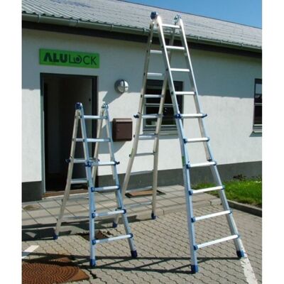 Alulock Kompakt Stige, Enkelt/wiener, 4,15/2,55 M Alulock Kompakt Stige, Enkelt/wiener, 4,15/2,55 M