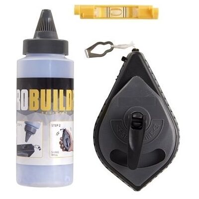 Probuilder Kridtsnor Inkl. Markeringspulver Probuilder Kridtsnor Inkl. Markeringspulver