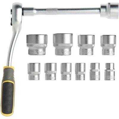 Probuilder Topnøglesæt 3/8" 12 Dele Probuilder Topnøglesæt 3/8" 12 Dele