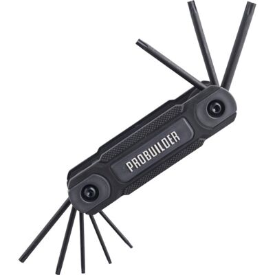 Probuilder Stiftnøglesæt Foldbart Torx 8 Stk. Probuilder Stiftnøglesæt Foldbart Torx 8 Stk.