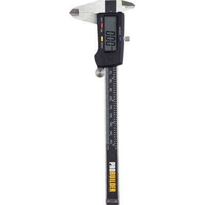 Probuilder Digital Skydelærer 150 Mm. Med Æske Probuilder Digital Skydelærer 150 Mm. Med Æske
