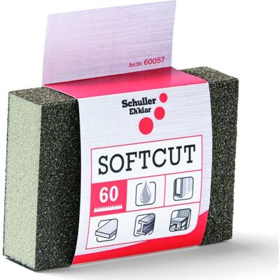 Schüller - Softcut Slibeklods - Korn 60 - Slibeklods Schüller - Softcut Slibeklods - Korn 60 - Slibeklods