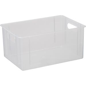 Plast Team Klodskasse, 11 L, 33,5x22,4x16 Cm, Klar