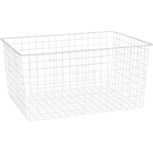 Elfa Trådkurv For Udtræksramme, 60x40x28cm, Hvid Elfa Trådkurv For Udtræksramme, 60x40x28cm, Hvid