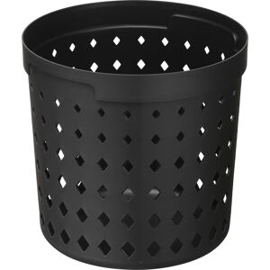 Plast Team Seoul Kurv, Rund, Stor, Sort Plast Team Seoul Kurv, Rund, Stor, Sort