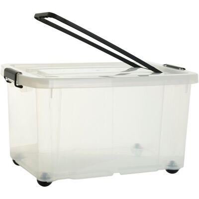 Plast Team Basic Rollerbox, 50 L, 593x393x342, Klar Plast Team Basic Rollerbox, 50 L, 593x393x342, Klar