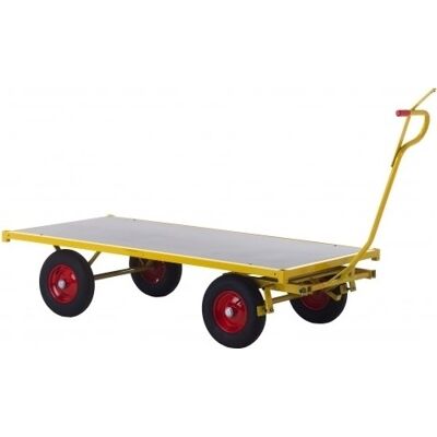 Manutan - TW 2500 - 1200 kg - Pneumatisk hjul - Trolley Manutan - TW 2500 - 1200 kg - Pneumatisk hjul - Trolley