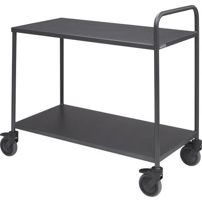Ravendo Rullebord 2 Hylder, 100x50x98 Cm, 200 Kg Ravendo Rullebord 2 Hylder, 100x50x98 Cm, 200 Kg