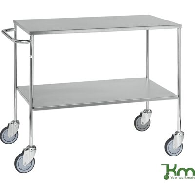 Kongamek Serveringsvogn 2 Hylder,100x58x87 Cm Kongamek Serveringsvogn 2 Hylder,100x58x87 Cm