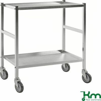 Kongamek Rullevogn, 2 Hylder, 670x415x760, 150 Kg, Galvanis Kongamek Rullevogn, 2 Hylder, 670x415x760, 150 Kg, Galvanis