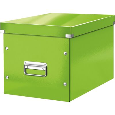 Leitz Click & Store Boks Cube L Grøn Leitz Click & Store Boks Cube L Grøn