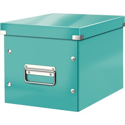 Leitz Click & Store Boks Cube M Isblå Leitz Click & Store Boks Cube M Isblå