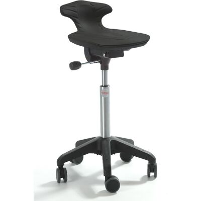Global Venus Ståstøttestol, Sort, 61-80 Cm, Hjul Global Venus Ståstøttestol, Sort, 61-80 Cm, Hjul