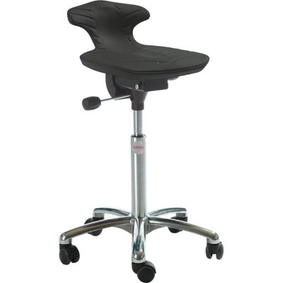 Global Venus Ståstøttestol, Sort, 56-75 Cm, Alu, Hjul Global Venus Ståstøttestol, Sort, 56-75 Cm, Alu, Hjul