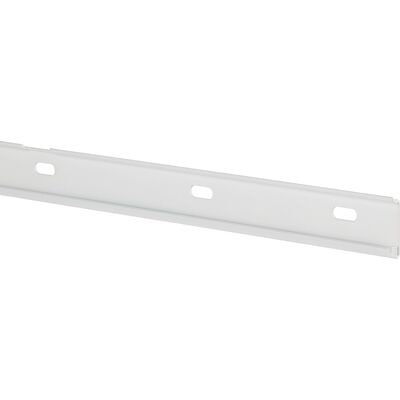 Elfa Vægmonteringsskinne - 641mm Hvid - Justerbar Hyldestøtte Elfa Vægmonteringsskinne - 641mm Hvid - Justerbar Hyldestøtte
