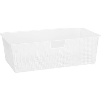Elfa Meshkurv For Udtræksramme 30, 60x30x18cm,Hvid Elfa Meshkurv For Udtræksramme 30, 60x30x18cm,Hvid