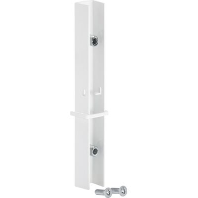 Elfa Adapter For Forlængerhængeskinne, Hvid Elfa Adapter For Forlængerhængeskinne, Hvid
