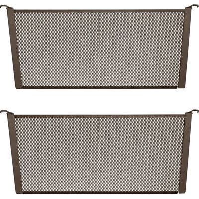 Elfa Rumdeler Til Meshkurv 40, 40x18cm, Grafit Elfa Rumdeler Til Meshkurv 40, 40x18cm, Grafit