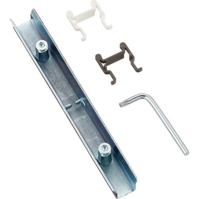 Elfa Adapter For Forlængerhængeskinne, Mat Grå Elfa Adapter For Forlængerhængeskinne, Mat Grå