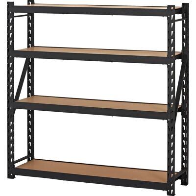Probuilder Stålreol M. 4 Hylder, 600 Kg, 180x180x45 Cm Probuilder Stålreol M. 4 Hylder, 600 Kg, 180x180x45 Cm