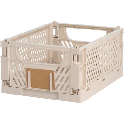Day Stabelbar Foldekasse, 330x245x150 Mm, Sand Day Stabelbar Foldekasse, 330x245x150 Mm, Sand