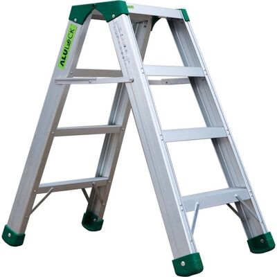 Alulock Arbejdsbuk 4 Trin, Platform 40x24 Cm Alulock Arbejdsbuk 4 Trin, Platform 40x24 Cm