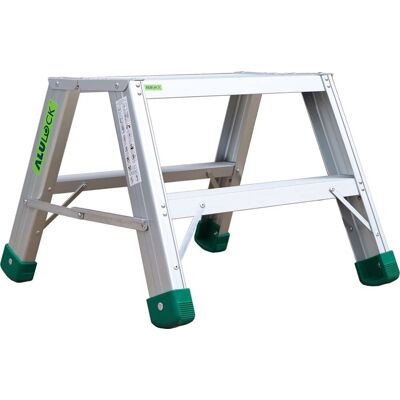 Alulock Arbejdsbuk 2 Trin, Platform 60x30 Cm Alulock Arbejdsbuk 2 Trin, Platform 60x30 Cm