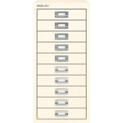 Bisley Multidrawer Skuffeskab, 10 Skuffer, Hvid Bisley Multidrawer Skuffeskab, 10 Skuffer, Hvid