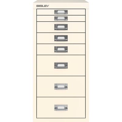 Bisley Multidrawer Skuffeskab, 2+3+3, Hvid Bisley Multidrawer Skuffeskab, 2+3+3, Hvid
