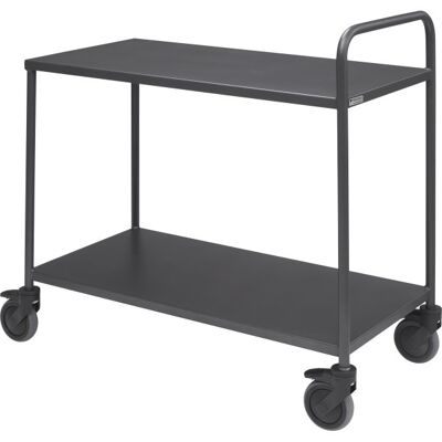 Ravendo Rullebord 2 Hylder, 100x50x98 Cm, 200 Kg Ravendo Rullebord 2 Hylder, 100x50x98 Cm, 200 Kg