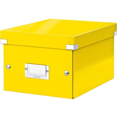 Leitz Click & Store Boks S Gul Leitz Click & Store Boks S Gul