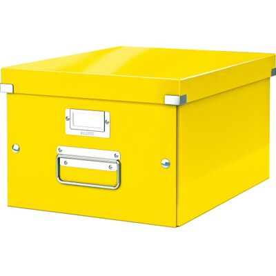 Leitz Click & Store Boks M Gul Leitz Click & Store Boks M Gul