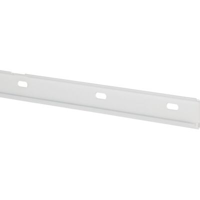 Elfa Vægmonteringsskinne - 641mm Hvid - Justerbar Hyldestøtte Elfa Vægmonteringsskinne - 641mm Hvid - Justerbar Hyldestøtte