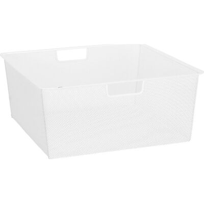 Elfa - 144290 - Hvid - 427x427x185mm - Netkurv Elfa - 144290 - Hvid - 427x427x185mm - Netkurv