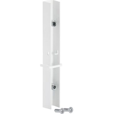 Elfa Adapter For Forlængerhængeskinne, Hvid Elfa Adapter For Forlængerhængeskinne, Hvid