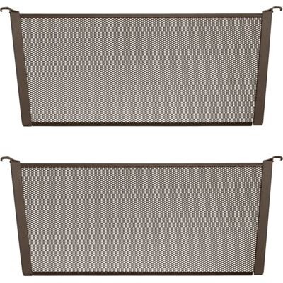 Elfa Rumdeler Til Meshkurv 40, 40x18cm, Grafit Elfa Rumdeler Til Meshkurv 40, 40x18cm, Grafit