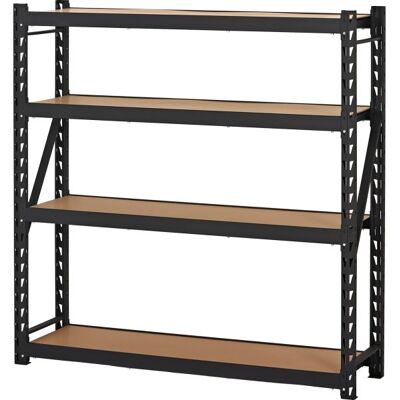 Probuilder Stålreol M. 4 Hylder, 600 Kg, 180x180x45 Cm Probuilder Stålreol M. 4 Hylder, 600 Kg, 180x180x45 Cm