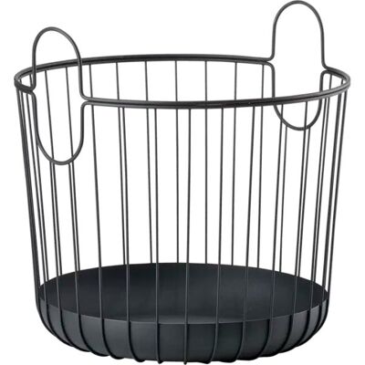 Zone Inu Kurv, Ø40,6 X H41,1cm, Sort Zone Inu Kurv, Ø40,6 X H41,1cm, Sort