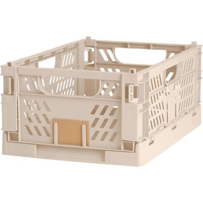 Day Stabelbar Foldekasse, 500x330x200 Mm, Sand Day Stabelbar Foldekasse, 500x330x200 Mm, Sand