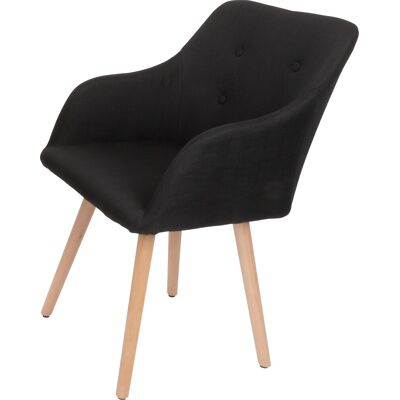 Lomax Fano Loungestol Sort Med Stel I Bøg Lomax Fano Loungestol Sort Med Stel I Bøg