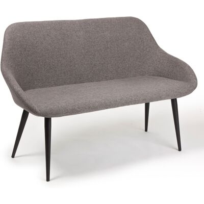 Lomax Bello Loungesofa Grå Med Sorte Ben Lomax Bello Loungesofa Grå Med Sorte Ben