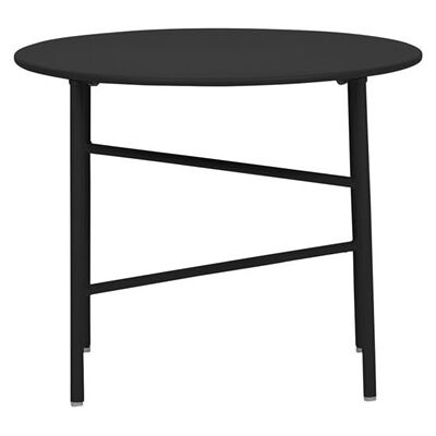 Homeroom Sort metal sidebord - Ø 50 cm, højde 40 cm Homeroom Sort metal sidebord - Ø 50 cm, højde 40 cm