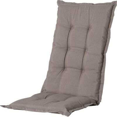 Madison Panama Stolehynde Med Høj Ryg 123x50 Cm, Gråbrun Madison Panama Stolehynde Med Høj Ryg 123x50 Cm, Gråbrun